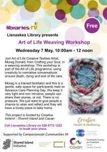 Art of Life Weaving Workshop Poster