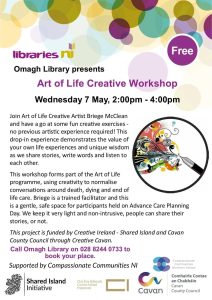 Art of Life Creative Workshop Poster